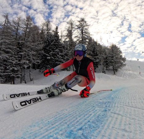 Trois Romandes montent sur le podium en super-G